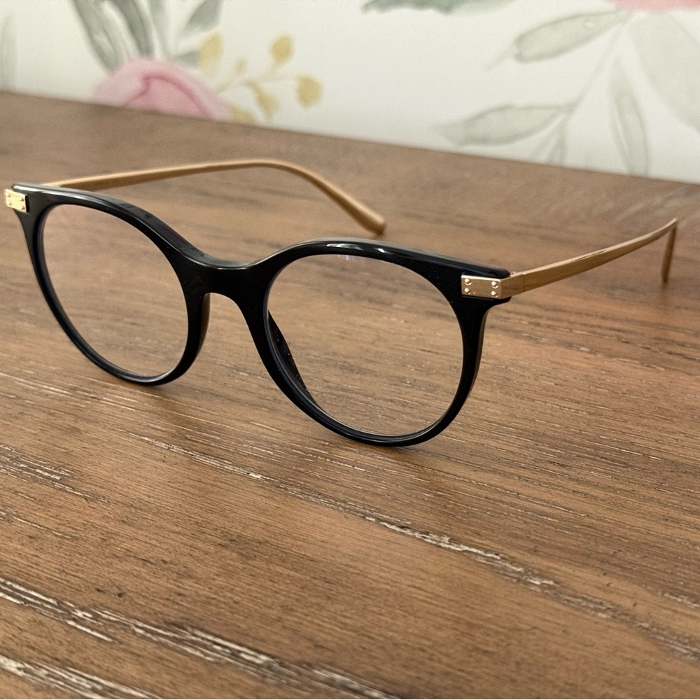 Dolce & Gabbana Black and Gold Glasses